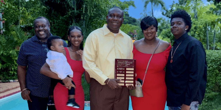 St. John Community Honors STJ VIPD Officer-Of-The-Year Kerdin Lewis